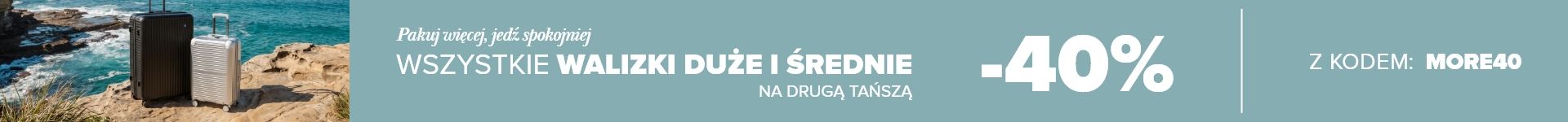 Walizki Wyprzedaż