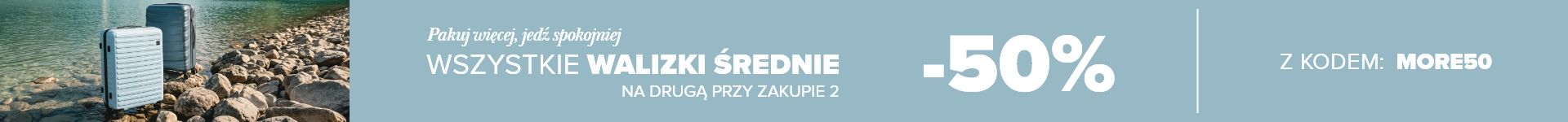 Walizki Średnie