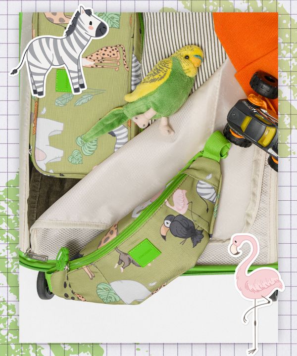 Nerka dla dzieci zielona safari