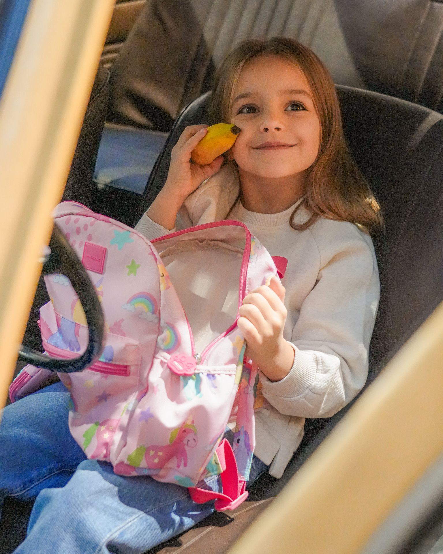 Plecak dla dzieci jednorożce różowy