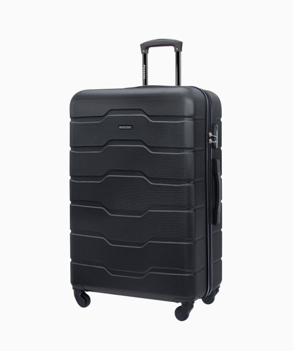 Zestaw walizek z ABS-u czarny