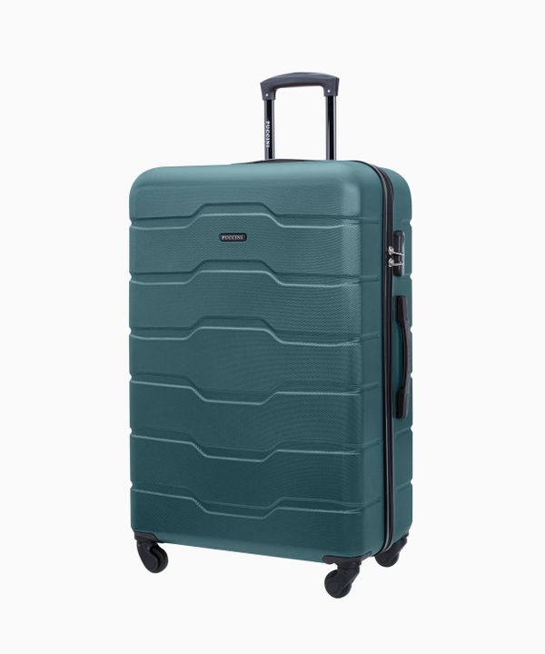 Duża zielona walizka