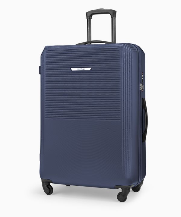 Duża walizka granatowa