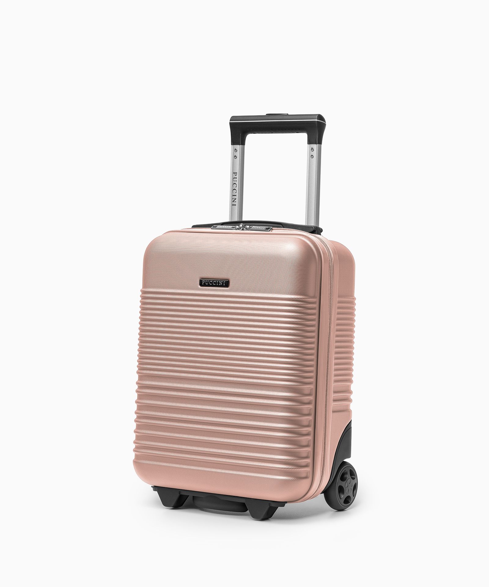 Walizka kabinowa mini na 2 kółkach różowa