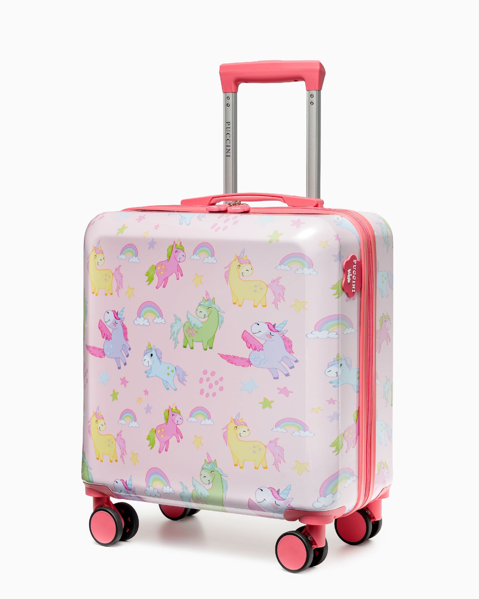 Walizka dla dzieci jednorożce różowa