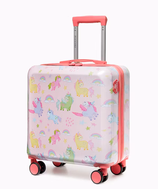 Walizka dla dzieci jednorożce różowa