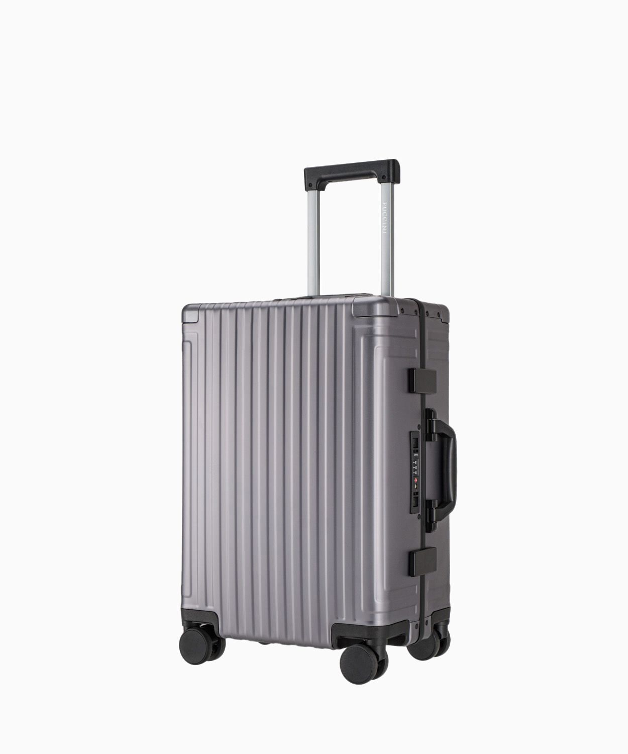 Walizka Aluminiowa Kabinowa Na Kółkach Gunmetal