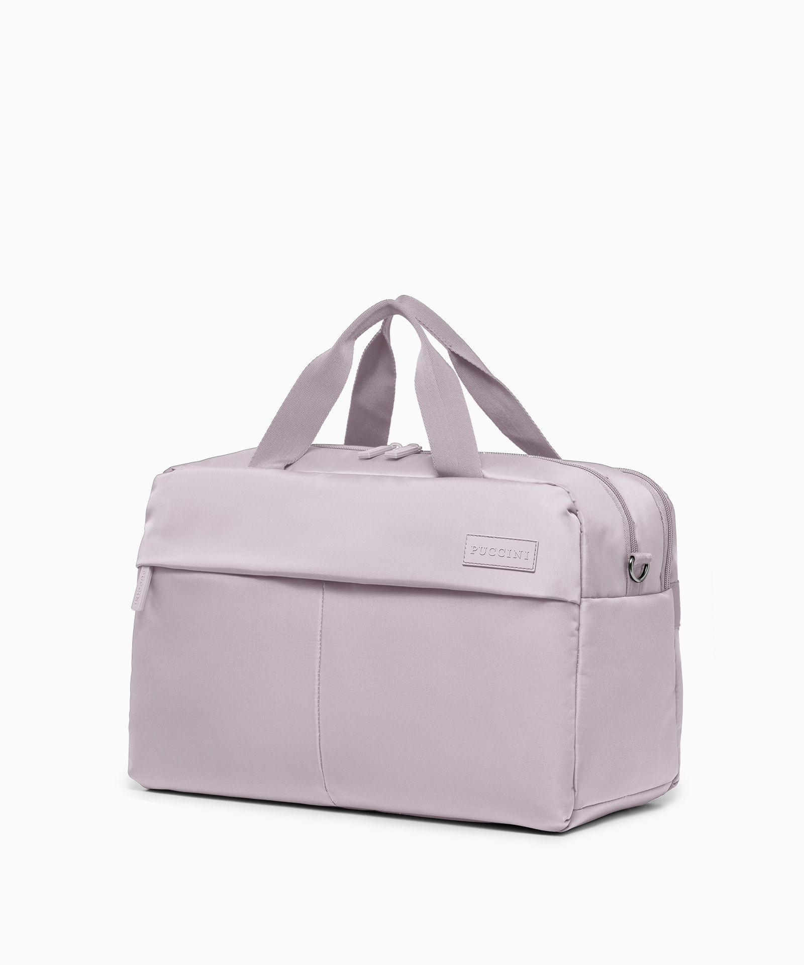 Torba podróżna z miejscem na laptopa różowa