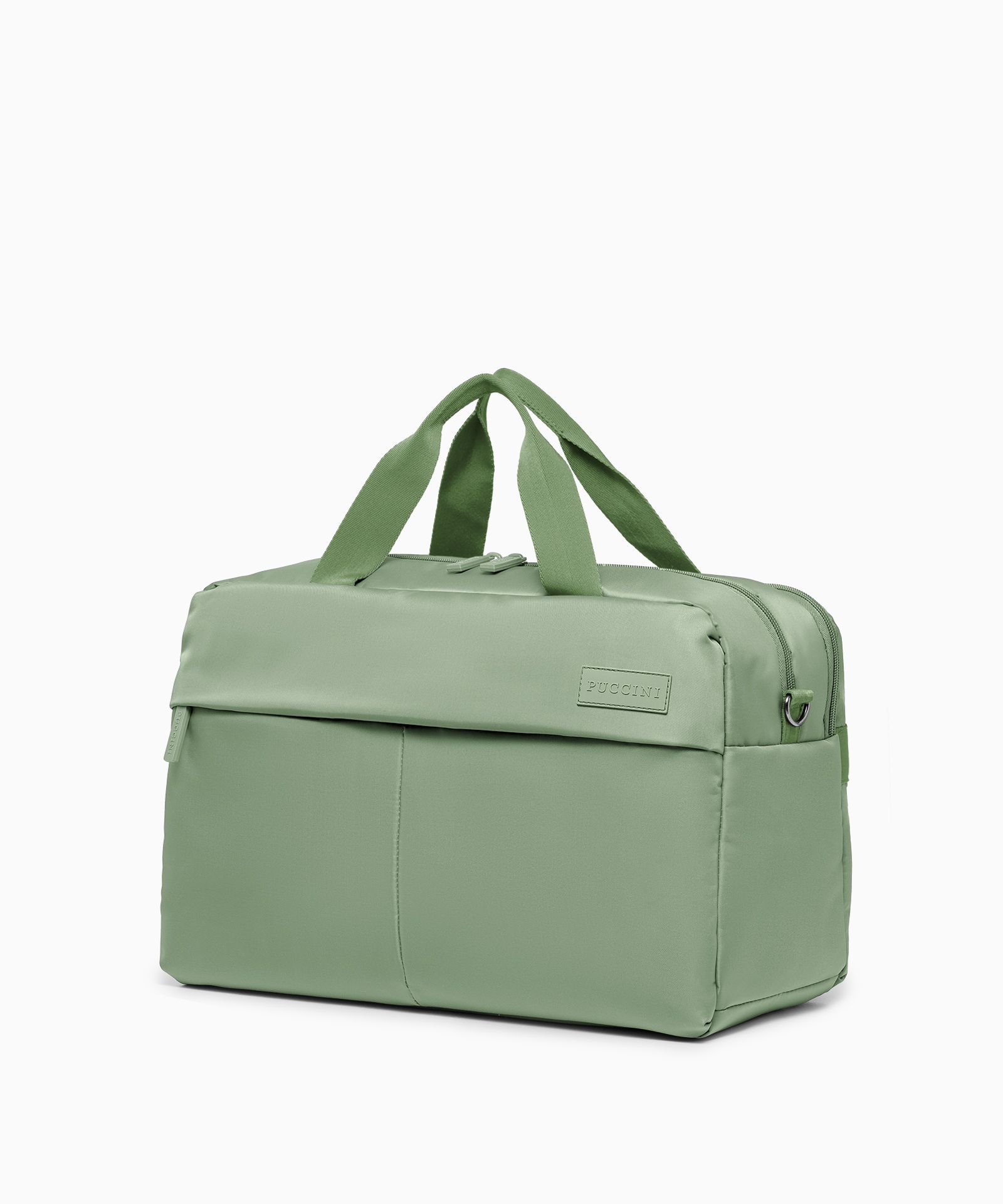 Torba podróżna z miejscem na laptopa zielona