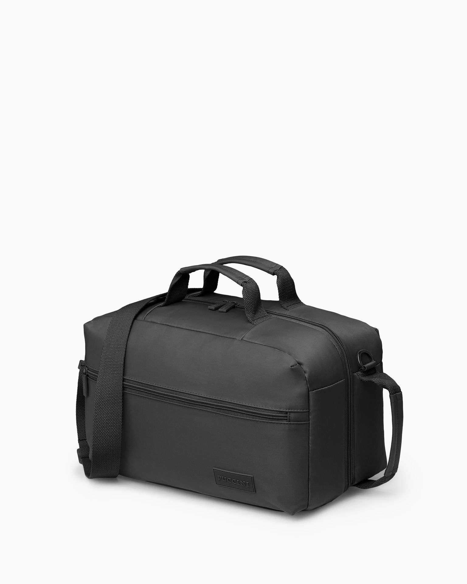 Zestaw torba podróżna + kosmetyczka czarny