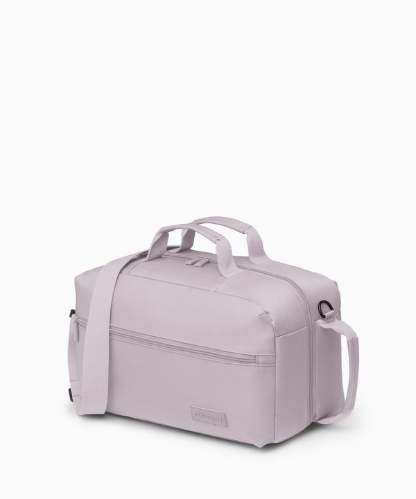 Zestaw torba podróżna + kosmetyczka różowy