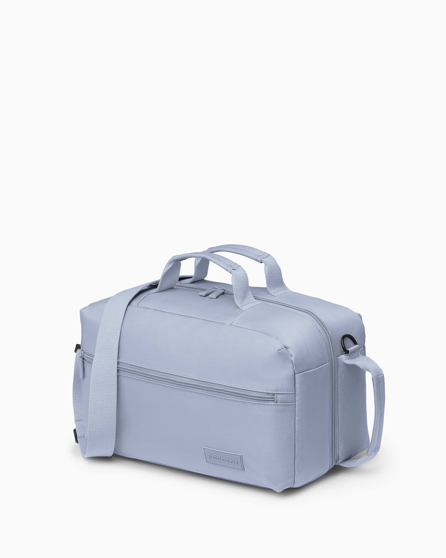 Zestaw torba podróżna + kosmetyczka szary