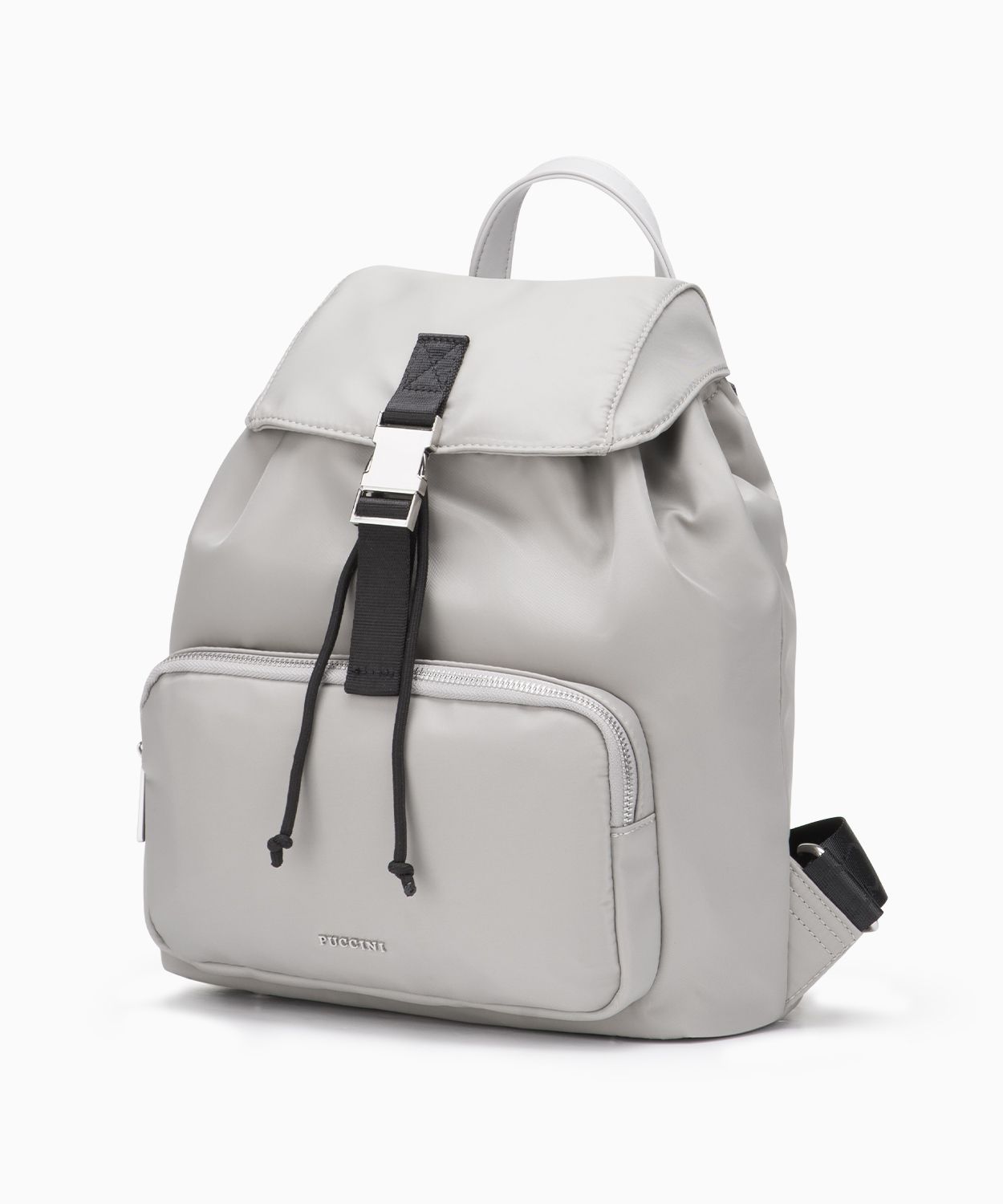 Plecak damski srebrny