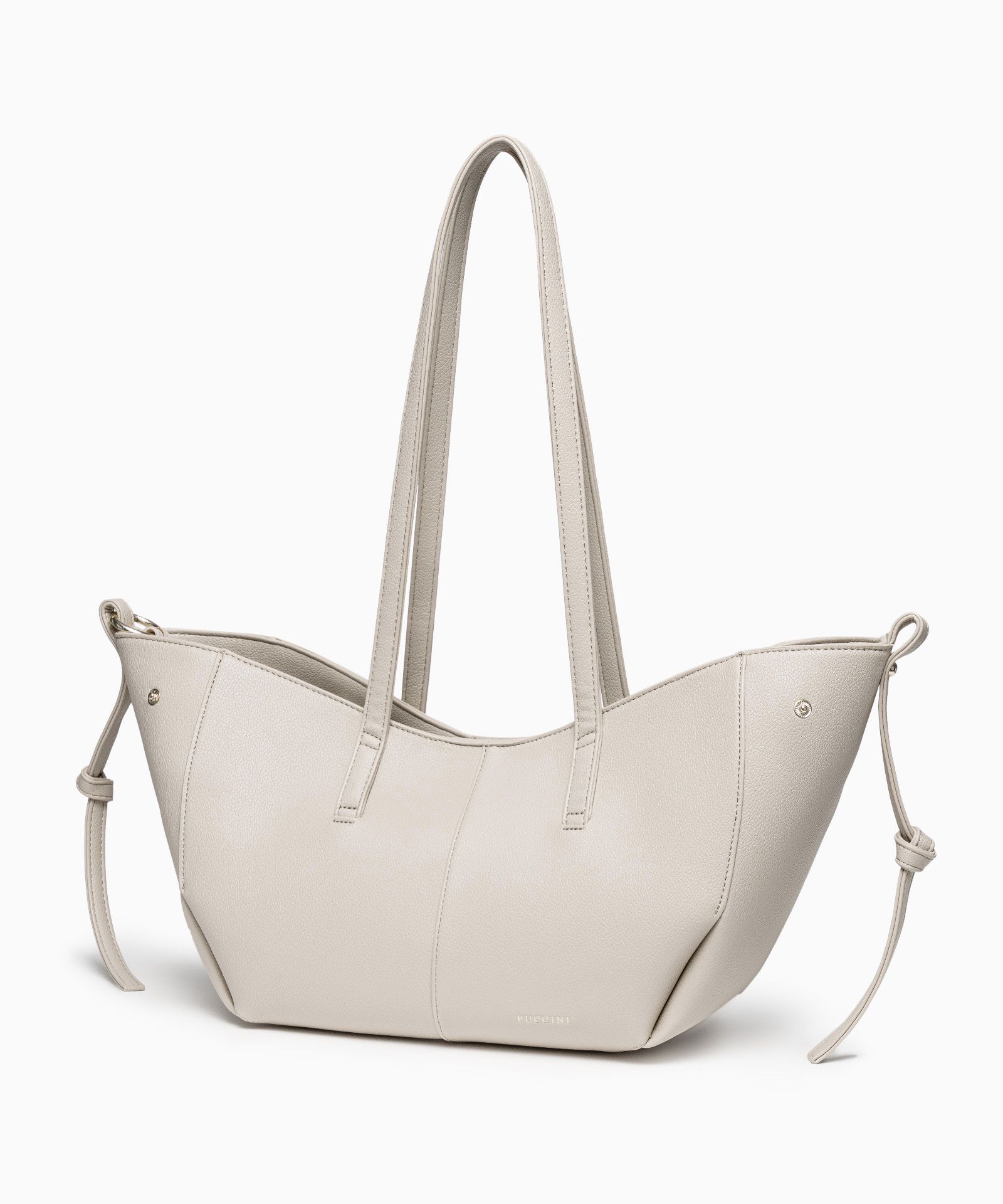 Shopperka z możliwością zmiany kształtu beżowa