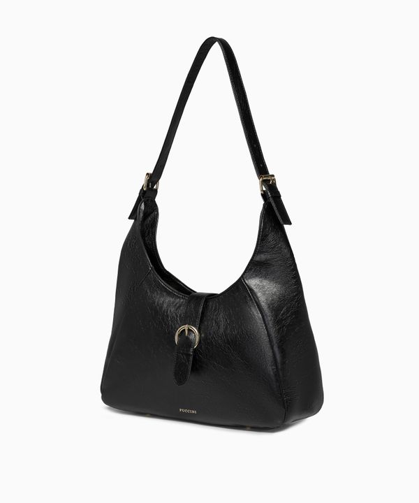 Torebka damska typu hobo czarna