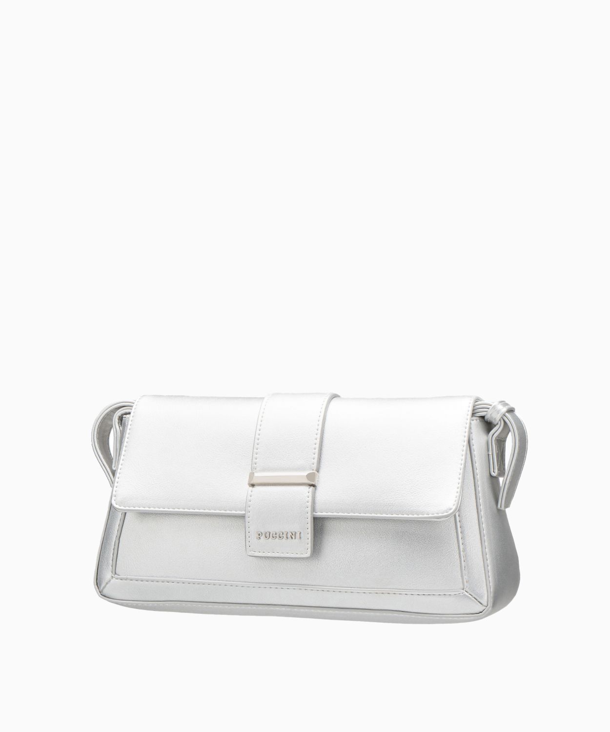 Srebrna torebka damska mała 