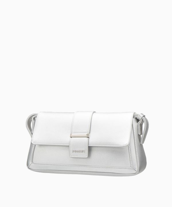 Srebrna torebka damska mała