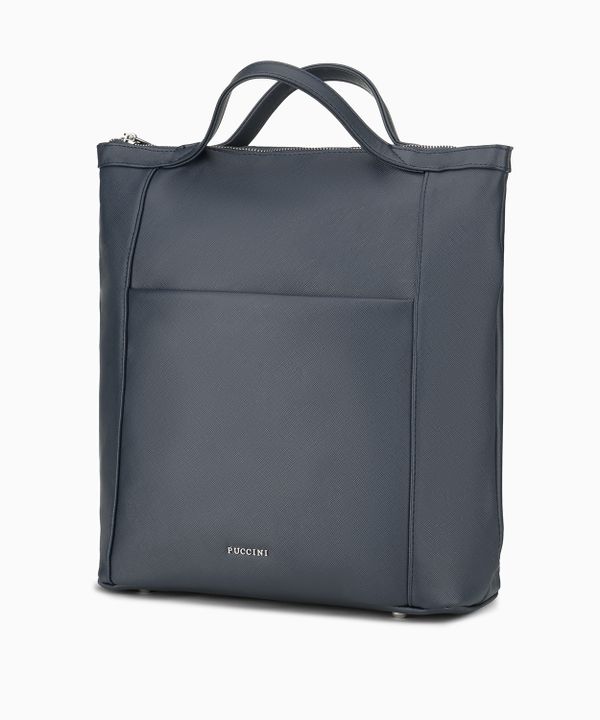 Plecak damski i torebka 2w1 granatowa