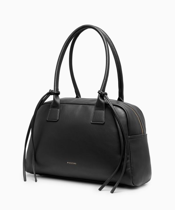 Torebka damska kuferek duża czarna