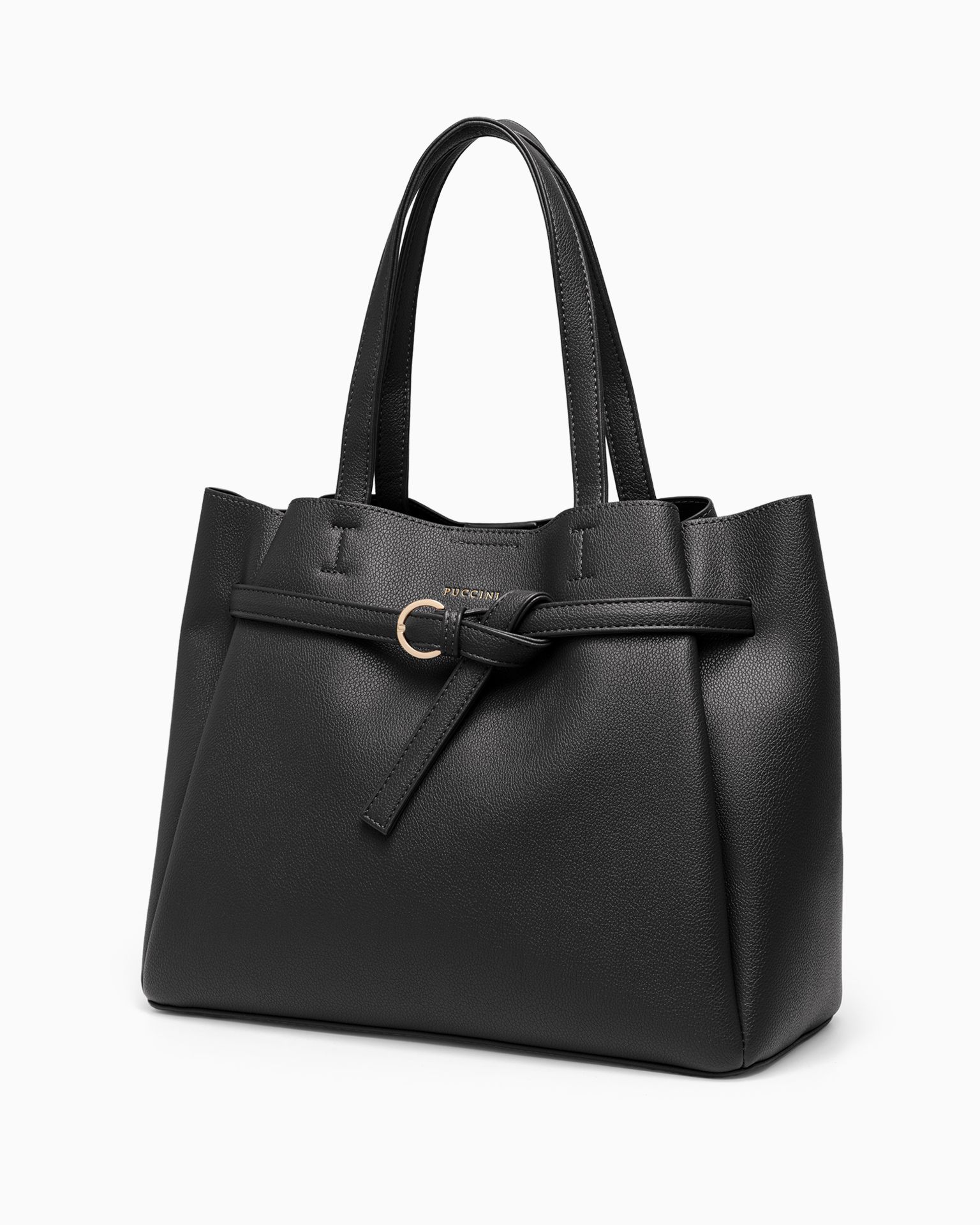 Torebka damska shopperka duża na ramię czarna