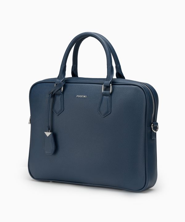 Damska torba na laptopa 15 cali z odpinanym paskiem granatowa