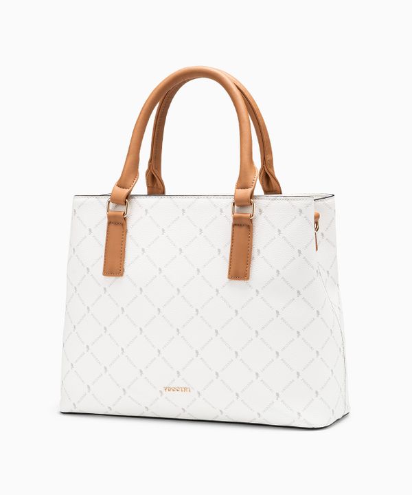 Torebka damska kuferek ze skóry ekologicznej