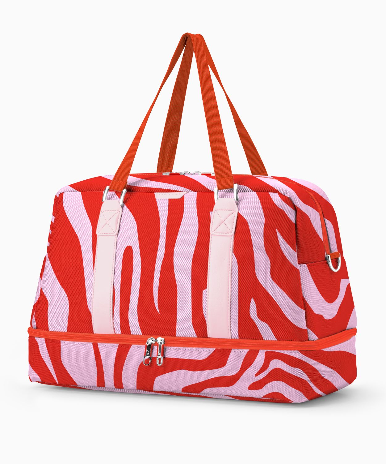 Duża Torba weekendowa Philadelphia Collection - print czerwony