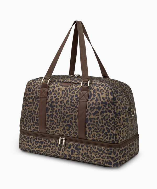 Duża Torba weekendowa Philadelphia Collection - print panterka