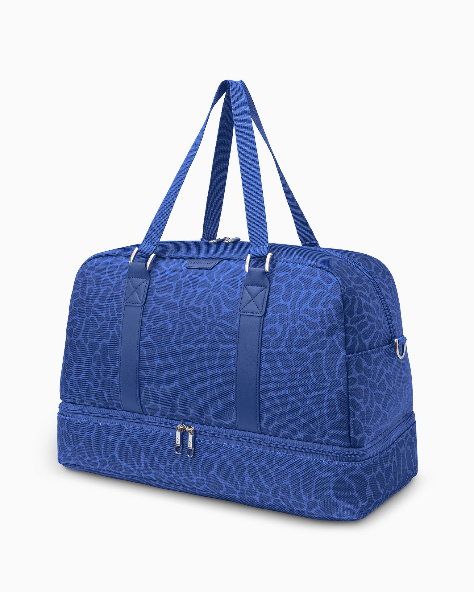Duża Torba weekendowa Philadelphia Collection - print niebieski