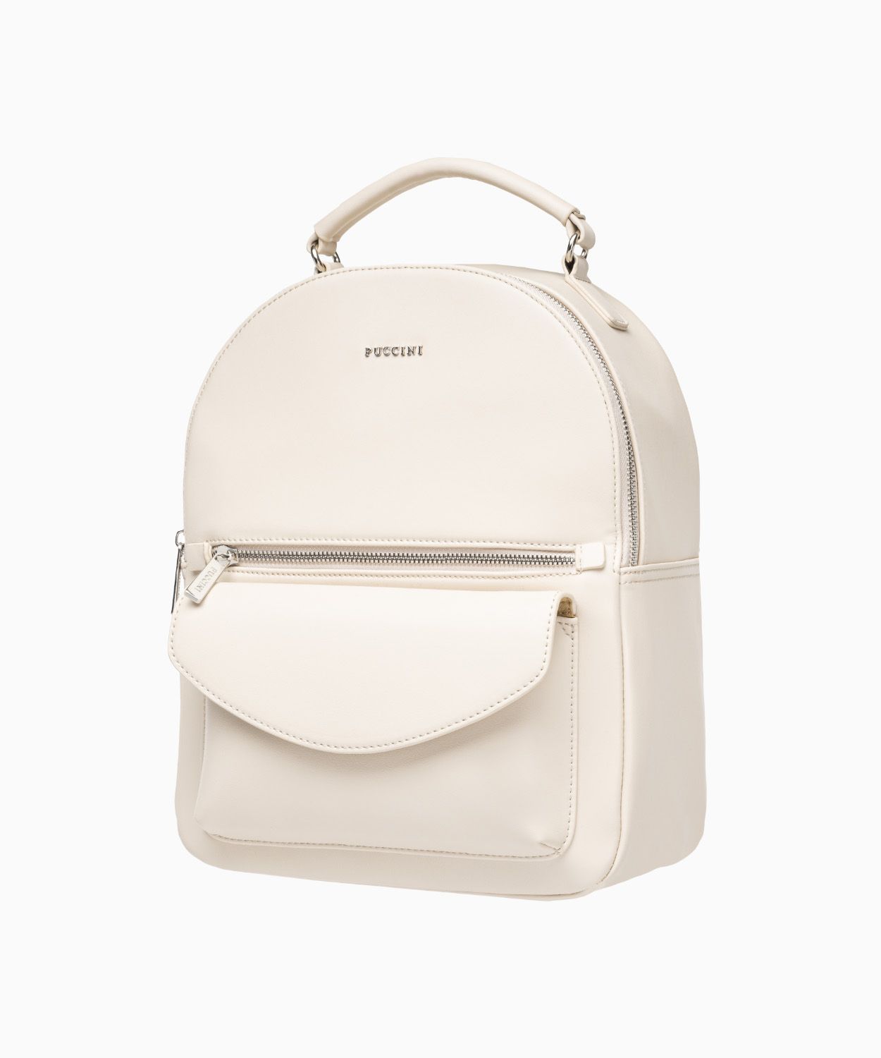 Duży plecak damski beżowy