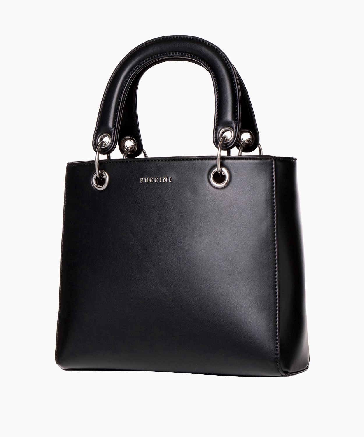 Stylowa damska torebka mini czarna