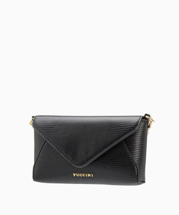 Damska listonoszka wieczorowa czarna