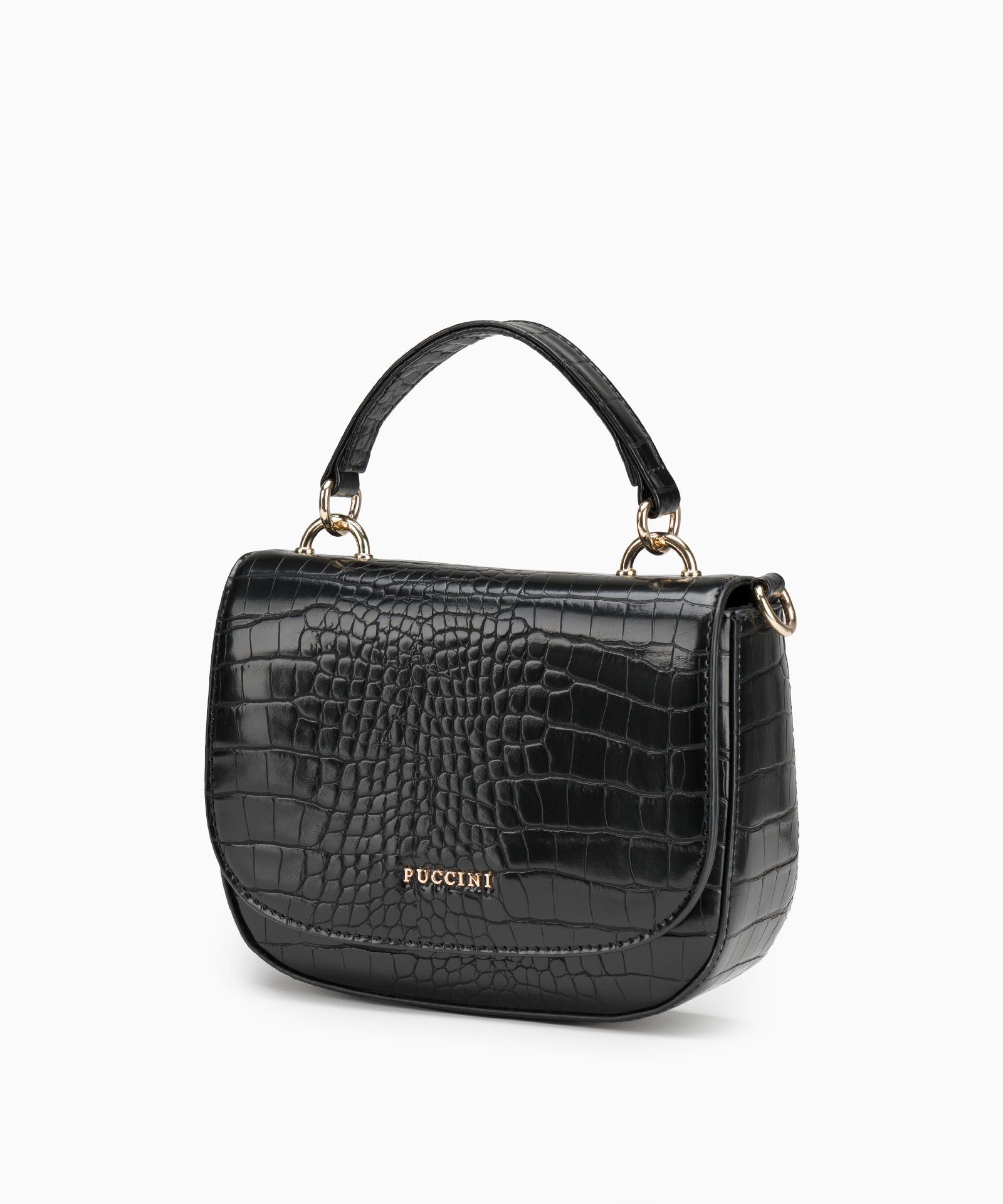 Elegancka mała torebka crossbody czarna