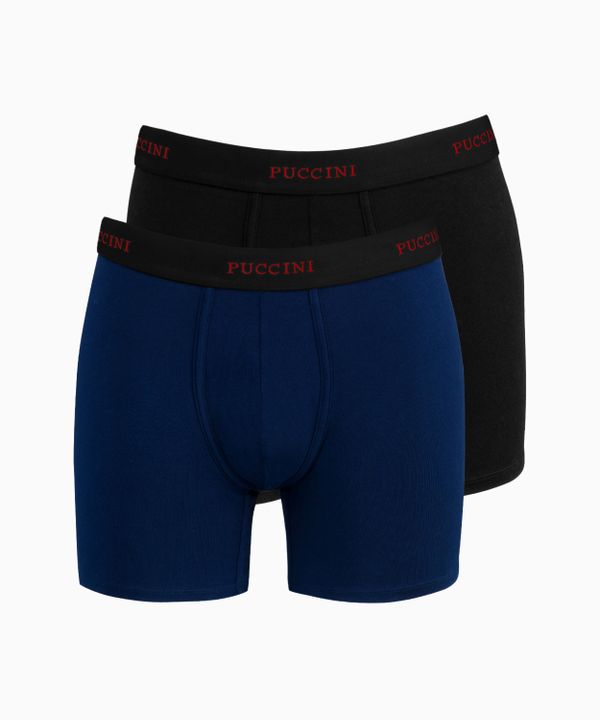 Bokserki męskie dwupak rozmiar XL czarne i granatowe