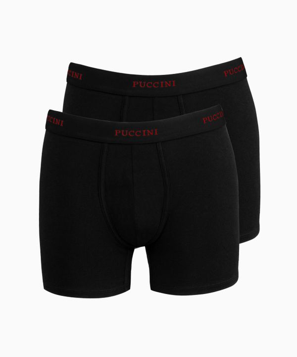 Bokserki męskie dwupak rozmiar L czarne