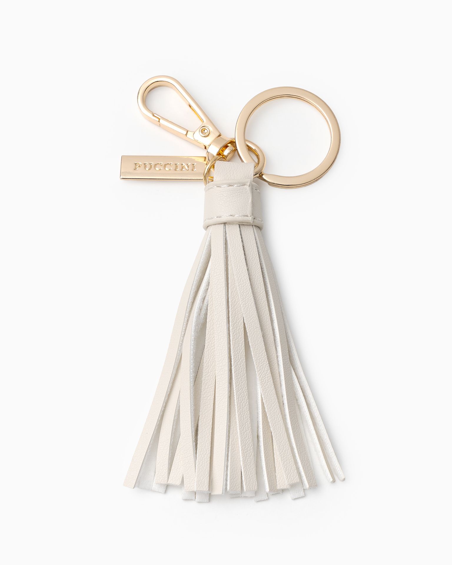 Charms do torebki chwost jasnobeżowy