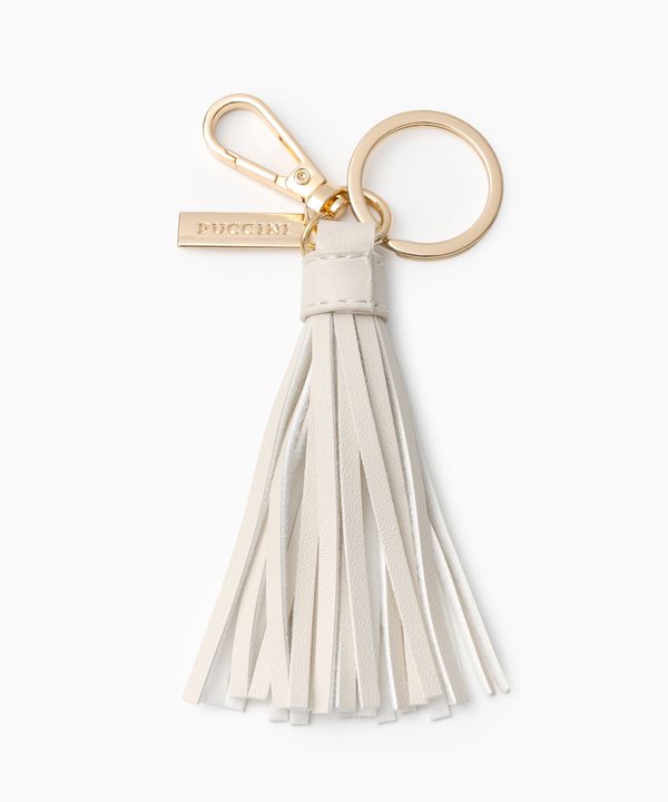 Charms do torebki chwost jasnobeżowy