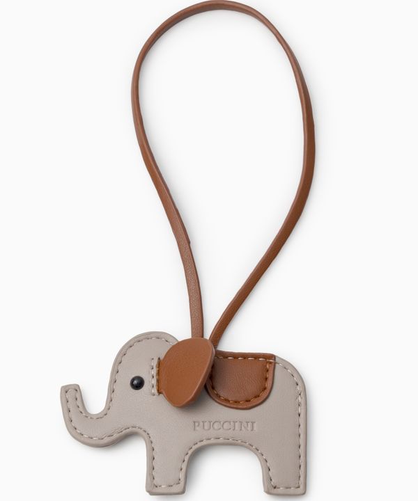 Charms do torebki słoń szary