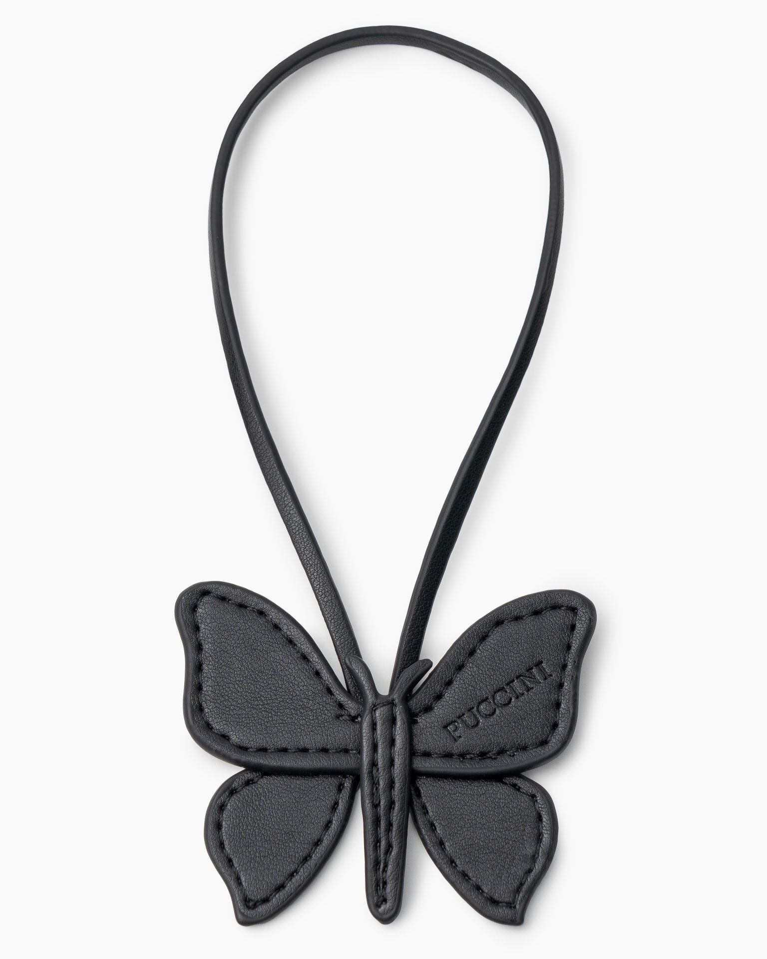 Charms do torebki motyl czarny