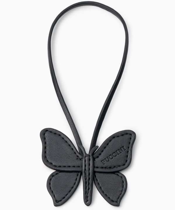 Charms do torebki motyl czarny