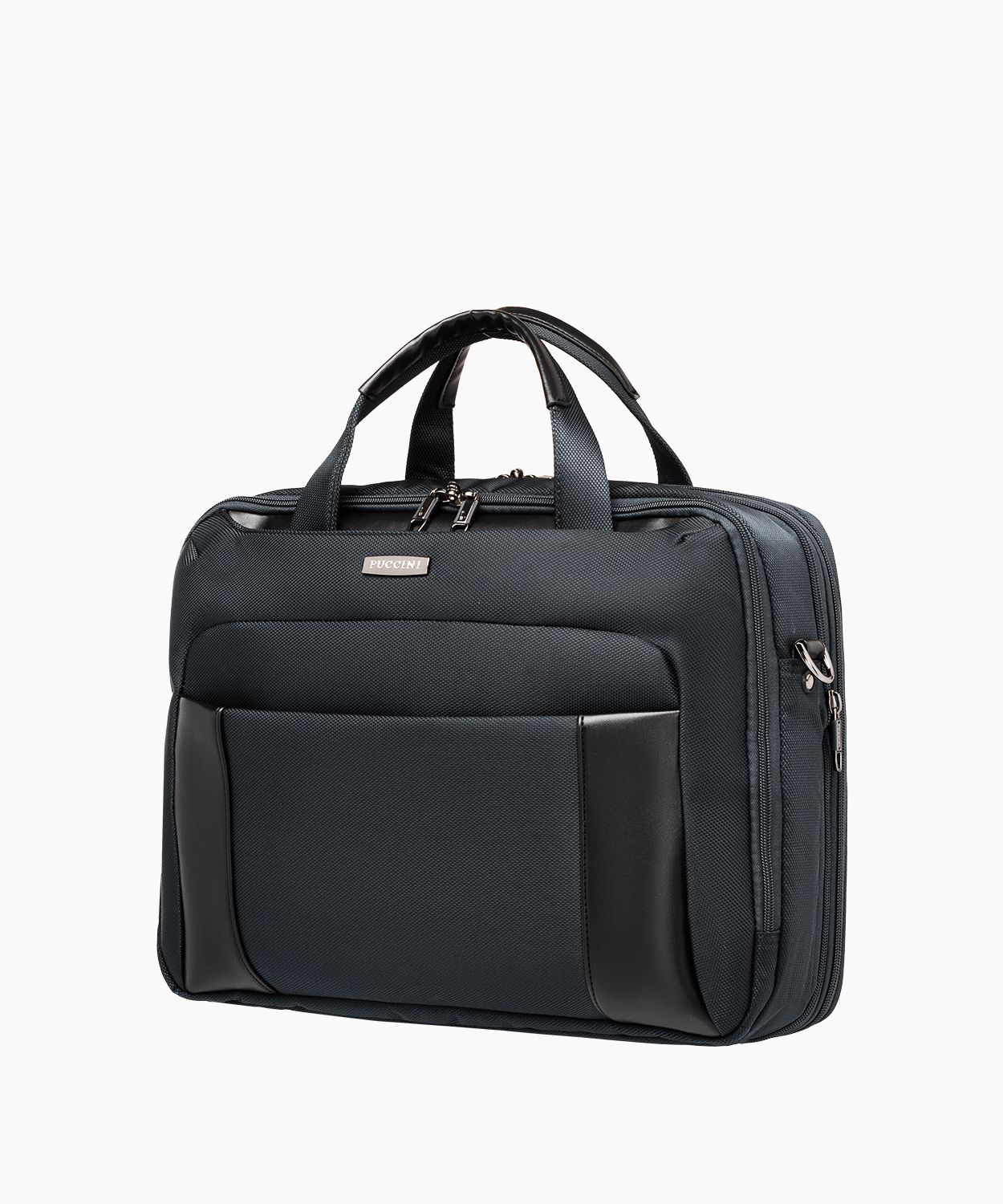 Torba na laptopa 15 cali z poszerzeniem czarna