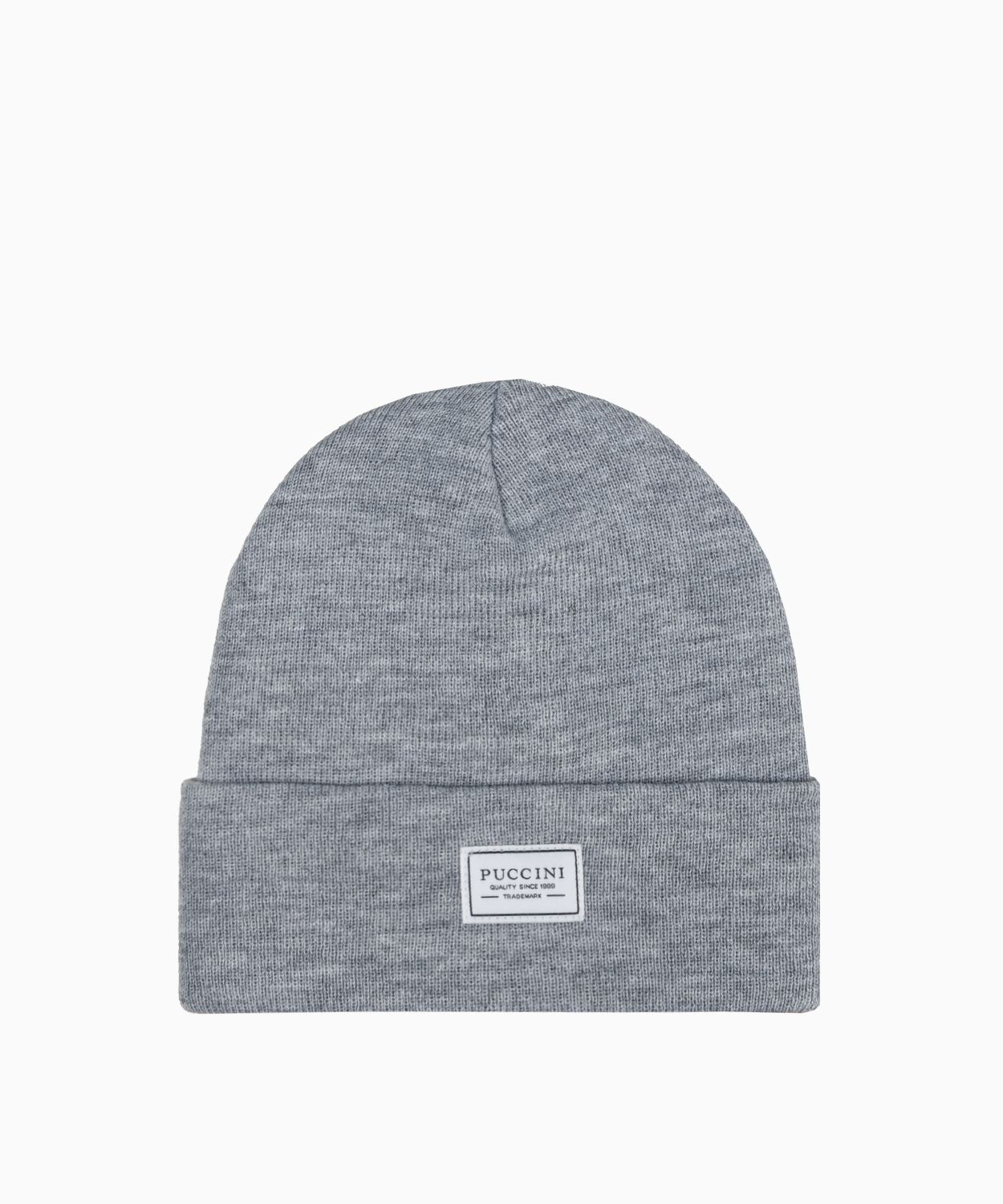 Jasnoszara czapka beanie