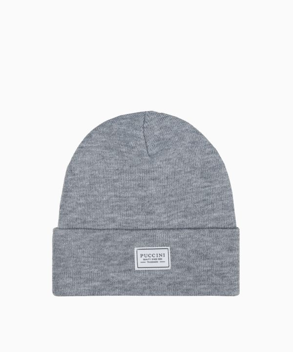 Jasnoszara czapka beanie