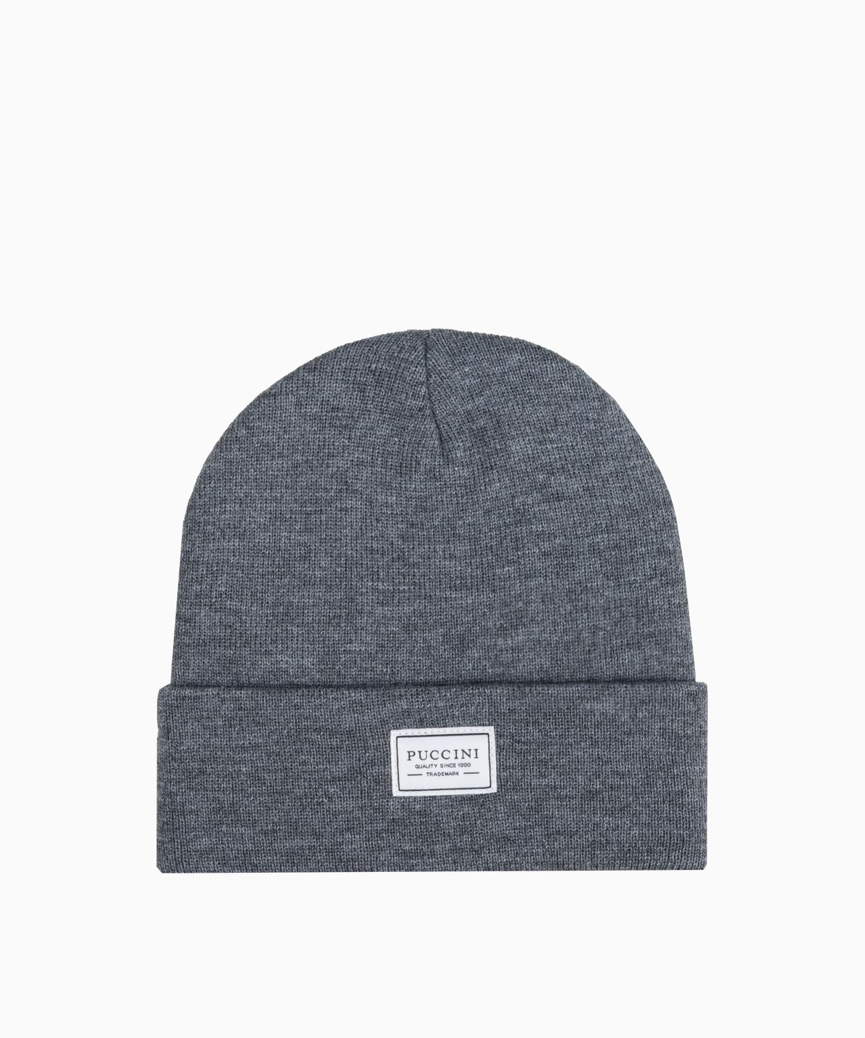 Ciemnoszara czapka beanie