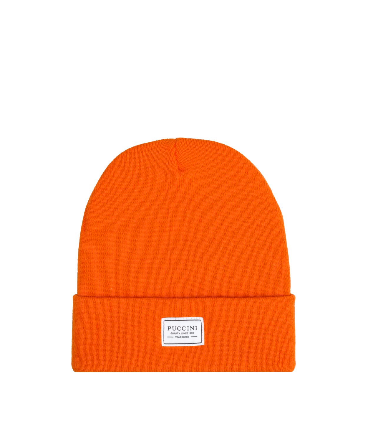 Pomarańczowa czapka beanie