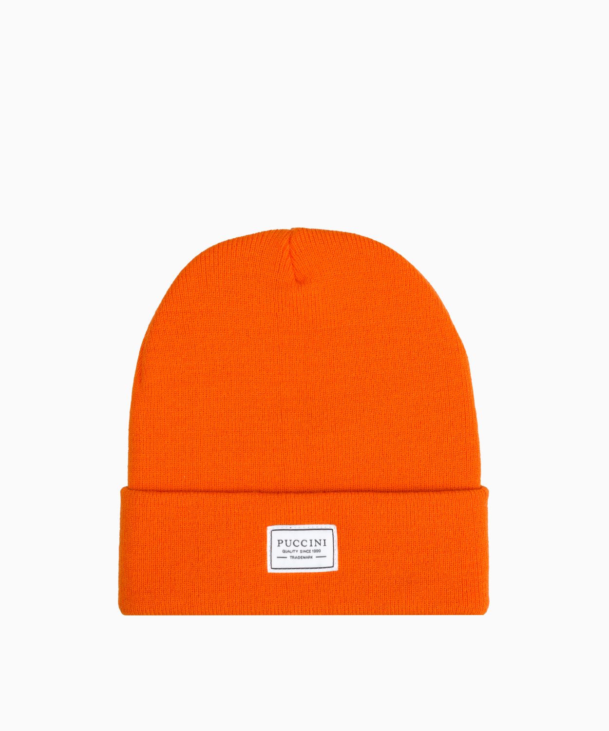 Pomarańczowa czapka beanie
