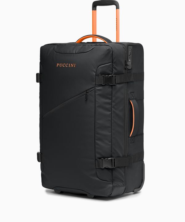 Zestaw walizek miękkich czarny