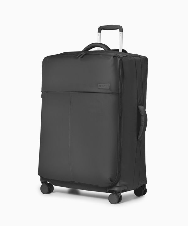 Walizka duża z nylonu czarna