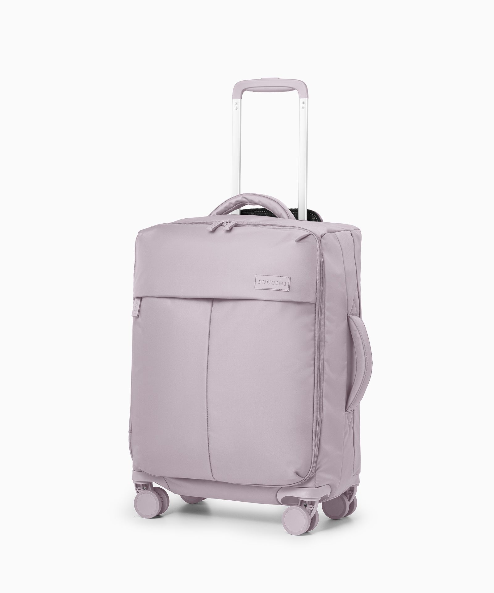 Walizka kabinowa z nylonu różowa