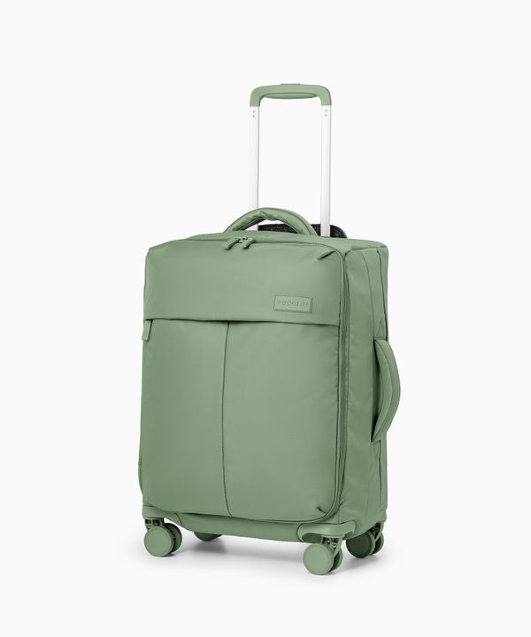 Walizka kabinowa z nylonu zielona